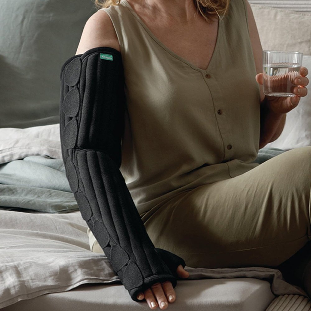 Juzo Night Nighttime Lymphedema Garment, Regular, Right  Arm Sleeve for Sleep