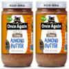 Once Again 2PK Natural Creamy Almond Butter, 16oz - No Stir - Salt Free, Unsweetened - Gluten Free Certified, Peanut Free, Vegan, Kosher, Paleo - Glass Jar view 1