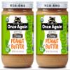 Once Again Organic Creamy Peanut Butter, 16oz - Salt Free, Unsweetened - USDA Organic, Gluten Free Certified, Vegan, Kosher - Glass Jar - 2 Pack view 1