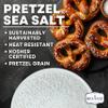 Pretzel Coarse Sea Salt for Soft Pretzels, Heat Resistant Bagel and Soft Pretzel Salt, All Natural for Baking, 5 oz Bag view 3