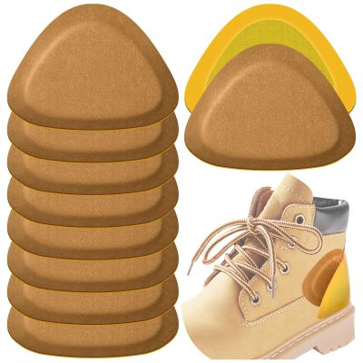 4 Pair Leather Boots Heel Grips Liner Cushions, Shoe Filler Inserts for Women/Men Loose Shoes, Heel Pads Improved Comfort and Fit for Sneaker