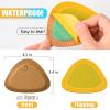 4 Pair Leather Boots Heel Grips Liner Cushions, Shoe Filler Inserts for Women/Men Loose Shoes, Heel Pads Improved Comfort and Fit for Sneaker view 2