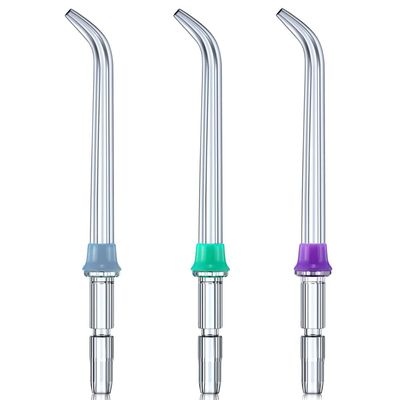 3 Pcs Replacement Heads for Waterpik Water Flossers Other Brand Oral Irrigators,Replacement Tips for Waterpik Water Flosser(Blue Purple Green)