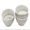 [Amazon.co.jp Exclusive] [Commercial Use] Udon, Buckwheat & Set Meal Shop's Classic Kiln Flame Brush Powder 5.0 Favorite Bowls, 3 Pieces view 1