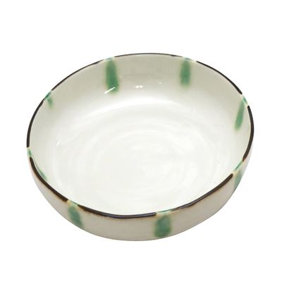 (Castle Enterprise) New Carefully Selected! Soba Monogatari Soba Dokoro Rust Point Crest Sand 7.0 Shallow Pot, 1 Piece