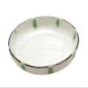 (Castle Enterprise) New Carefully Selected! Soba Monogatari Soba Dokoro Rust Point Crest Sand 7.0 Shallow Pot, 1 Piece view 1