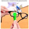 5Pcs Spectacle Glass Cleaner Mini Sun Glasses Brush Eyeglass Microfiber Brush Portable Magnetic Glass Lens Cleaner Glasses Cleaning Accessories(Random Color) view 2