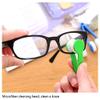 5Pcs Spectacle Glass Cleaner Mini Sun Glasses Brush Eyeglass Microfiber Brush Portable Magnetic Glass Lens Cleaner Glasses Cleaning Accessories(Random Color) view 4