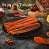 Spicy Strip Small Gluten Spicy Strips Latiao Snack Food - Chinese Special Classic Handmade Spicy Gluten Latiao Delicious Snacking, Best Vegan Fragrant Spicy Flavour view 4