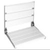 18" Wall Mounted Shower Seat, Shower Bench Wall Mount for Inside Shower, Fold Down Shower Seat, Shower Seats for Adults view 1