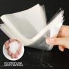Augshy Cone Bags, 300 Pcs 5x10 Clear Cone Treat Bags Cellophane Cone Treat Bags with 300 Twist Ties 1.4 mils Thickness OPP Plastic Bags for Popcorn Favor Candy view 3