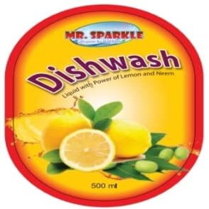 Enterprises Dishwash Liquid with Power of Lemon and Neem (Pack of 4)