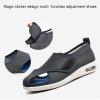 SDEQA Adjustable Diabetic Shoes for Elderly Mens Extra Wide Edema Swollen Shoes Breathable Lightweight Comfortable for Arthritis Edema Swollen,B,5 view 4