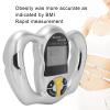 Digital Body Fat Analyzer, Handheld Body Fat Tester with LCD Screen, Calorie and BMI Measurement Monitor for and Fitness view 4
