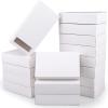 26 PCS Rectangle Drawer Kraft Boxes Small Cardboard Present Packaging Boxes for Party Favor Treats, Candy and Jewelry Crafts, 6.5 x 3.7 x 1.6 inch (White) view 1