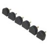 3 Pairs of Black Tips with High to Replace, Black, 16mm view 4