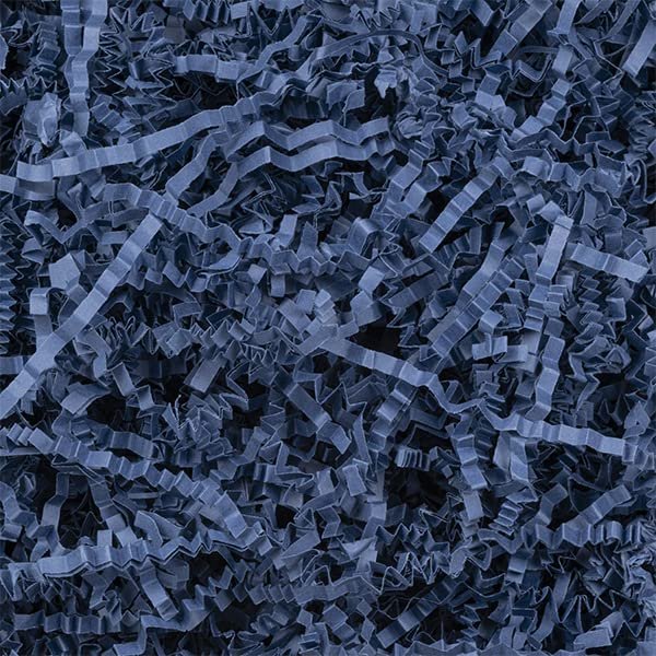 Gift Packaging Shredded Paper Protection & Decoration Material 200g Blue