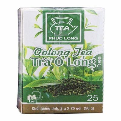 3 x Box of 25 bag x 2g Phuc Long Tea Bag Filters - Oolong Tea - Tr Ti L?c Long
