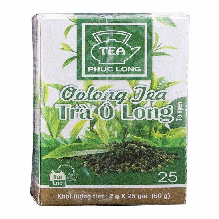 3 x Box of 25 bag x 2g Phuc Long Tea Bag Filters - Oolong Tea - Tr Ti L?c Long