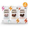 Knack Snacks | Crunchy Protein Balls - Variety Pack (9x 1.2oz Bags) | Lunchbox Ready, High Protein, Naturally Gluten Free, Lower Sugar, Great Snack for School, Work, Travel, Parties, Gaming, Anytime view 3