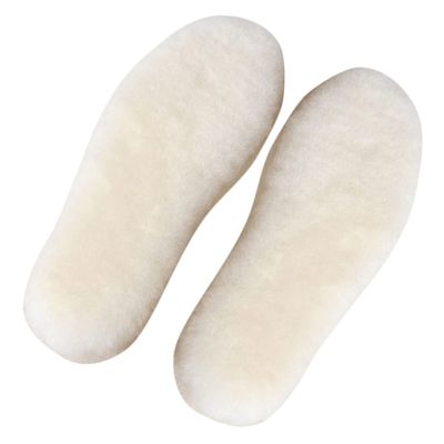 Yardenfun 1Pair Wool Warm Insoles for Sneakers and Winter Boots Soft Shoe Inner Pads for Foot Warmth and Comfort for Cold Weather Use