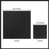 100 Pack Cocktail Napkin 2-Ply Dessert Napkins Folded 5 x 5 Inches Disposable Napkins for Dinner Wedding Birthday Party Bridal Anniversary Reception Event (100, Black) view 2