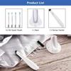 GIENEX Ear Wax Removal Tool, Ear Pick Ear Endoscope Ear Cleaning Kit with LED Light, Ear Wax Removal Camera Tool, Ear Wax Remover Kit for Kids, Adults, Pets (Color : White) view 3
