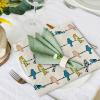 AnyDesign 100 Pack Birds Paper Napkins 6.5 x 6.5 Inch Colorful Bird Disposable Luncheon Napkins Spring Dinner Hand Napkins for Holiday Baby Shower Wedding Birthday Party Supplies view 4