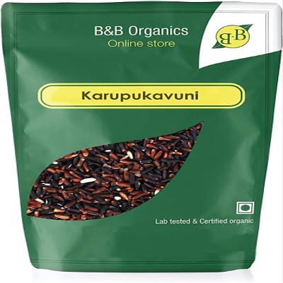 BETT B&B Organics Black Rice (Karupu Kavuni - Low GI) /Tamil Nadu (Origin)- 1kg