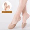 Ballet Pointe Dance Shoe Toe Covers - Forefoot Wrap Pads, Half Pads, Sponge Insoles, Skin Color view 2