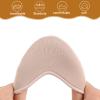 Ballet Pointe Dance Shoe Toe Covers - Forefoot Wrap Pads, Half Pads, Sponge Insoles, Skin Color view 3