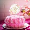 10pcs Mom Cake Inserts Mothers Day Cake Picks Mothers Day Party Supplies Happy Mothers Day Cupcake Picks Mothers Day Dessert Topper Mom Carnation Birthday Cake Plastic view 2