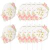 10pcs Mom Cake Inserts Mothers Day Cake Picks Mothers Day Party Supplies Happy Mothers Day Cupcake Picks Mothers Day Dessert Topper Mom Carnation Birthday Cake Plastic view 3