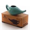 2activelife 225 Ml Water-Ceramic Neti Pot with Handle, Neti Pot Sinus Rinse, Dishwasher Safe,with 5 Sachets of Neti Salt (Turquoise Color) view 1