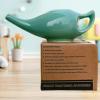 2activelife 225 Ml Water-Ceramic Neti Pot with Handle, Neti Pot Sinus Rinse, Dishwasher Safe,with 5 Sachets of Neti Salt (Turquoise Color) view 3