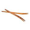 Set of 2 Curved Forks with 2 Points - 11.81" long - Wooden Forks - AKwood view 3