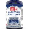 Pure North Naturals - Magnesium Bisglycinate Complex 200mg, (200+30) V-Caps - Helps in The Development and Maintenance of Bones and Teeth - Helps The Body to Metabolize Carbohydrates, Proteins & Fats view 1