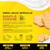 Casein + Whey Protein by HTLT | Whey & Casein Protein Shake Powder | Slow-Release Whey & Casein Protein for Sustained Energy | Casein Protein Powder for Baked Treats, Maple Cookie view 2