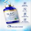 Carlyle NAC N-Acetyl Cysteine 600mg | 180 Capsules | with Peppermint | Free Form Supplement | Non-GMO, Gluten Free view 4