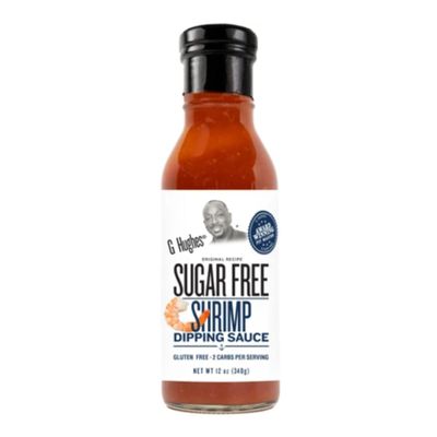 G Hughes Sugar Free, Shrimp Dipping Sauce - Shrimp Sauce, Great Tasting Healthy Sauce, Shrimp Cocktail Sauce, No High Fructose Corn Syrup, Gluten Free - 12 Oz (3-Pack)