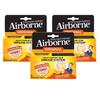 Airborne 1000mg Vitamin C with Zinc Effervescent Tablets, Immune Support Supplement with Powerful Antioxidants Vitamins A C & E - 10 Fizzy Drink Tablets, Zesty Orange Flavor (Zesty Orange (Pack of 3)) view 1
