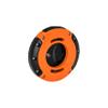 Xikar XO Double Guillotine Cigar Cutter, Dual Stainless Steel Blades, 64 RG, Orange and Black with Black Blades view 1