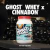 GHOST Whey Protein Powder, Cinnabon - 2LB, 25G of Protein - Cinnamon Roll Flavored Isolate, Concentrate & Hydrolyzed Whey Protein Blend - Post Workout Shakes - Soy & Gluten Free view 2