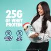 GHOST Whey Protein Powder, Cinnabon - 2LB, 25G of Protein - Cinnamon Roll Flavored Isolate, Concentrate & Hydrolyzed Whey Protein Blend - Post Workout Shakes - Soy & Gluten Free view 3