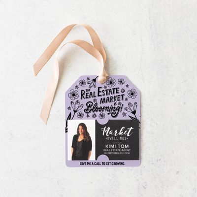 The Real Estate Market Is Blooming! | Spring Gift Tags | 187-GT001