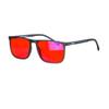 SHINU Good Sleep Blue Light Blocking Glasses Men Red Lenses Anti Green Light Eliminate Eye Strain Glasses Bluelight 078RD (c5) view 1