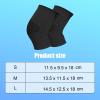 2 Pairs Kids Knee Brace,Children Compression Knee Sleeve,Teenagers Knee Support Brace,Youth Knee Brace,Elastic Knee Protector,Sports Knee Brace for Girls Boys Basketball,Volleyball,Sports,Gymnastics view 3