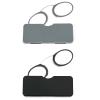 DXYXYO Armless Mini Thin Reading Glasses for Men Women 2 Pack Legless Nose Clip Compact Readers with Small Portable Case, 1.5 Magnification Black and Grey view 1