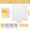 Outus 200 Packs Travel Size Pocket Tissues Individual Facial Tissue Packs Bulk Mini Inspirational Pocket Paper 3 Ply for Family Holiday Travel School Office Wedding Party Housekeeping Week(Geometric) view 2