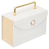 Zerodeko Magnetic Closure Present Box with Handle Elegant Jewelry Packing Case for Weddings Bridal Showers and Special Occasions Decorative Box for Favors and Surprises view 1